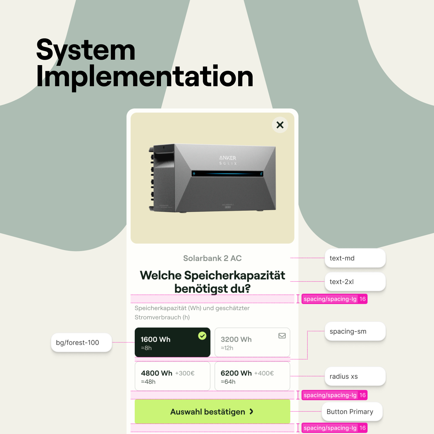 Priwatt E-Commerce cart or checkout UI element